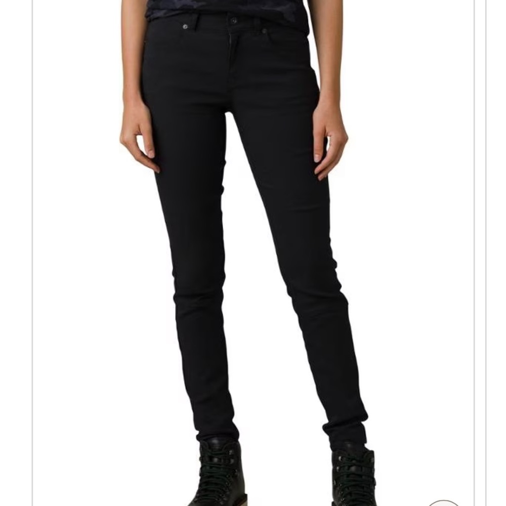 PrAna NWT Southport pants black fitted stretchy comfortable.